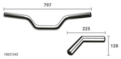 Ghidon Off-Road TRW Aluminiu 797mm - Robust și Versatil