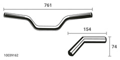 Ghidon Sport X 28.6mm Gazzini - Aluminiu, ABE