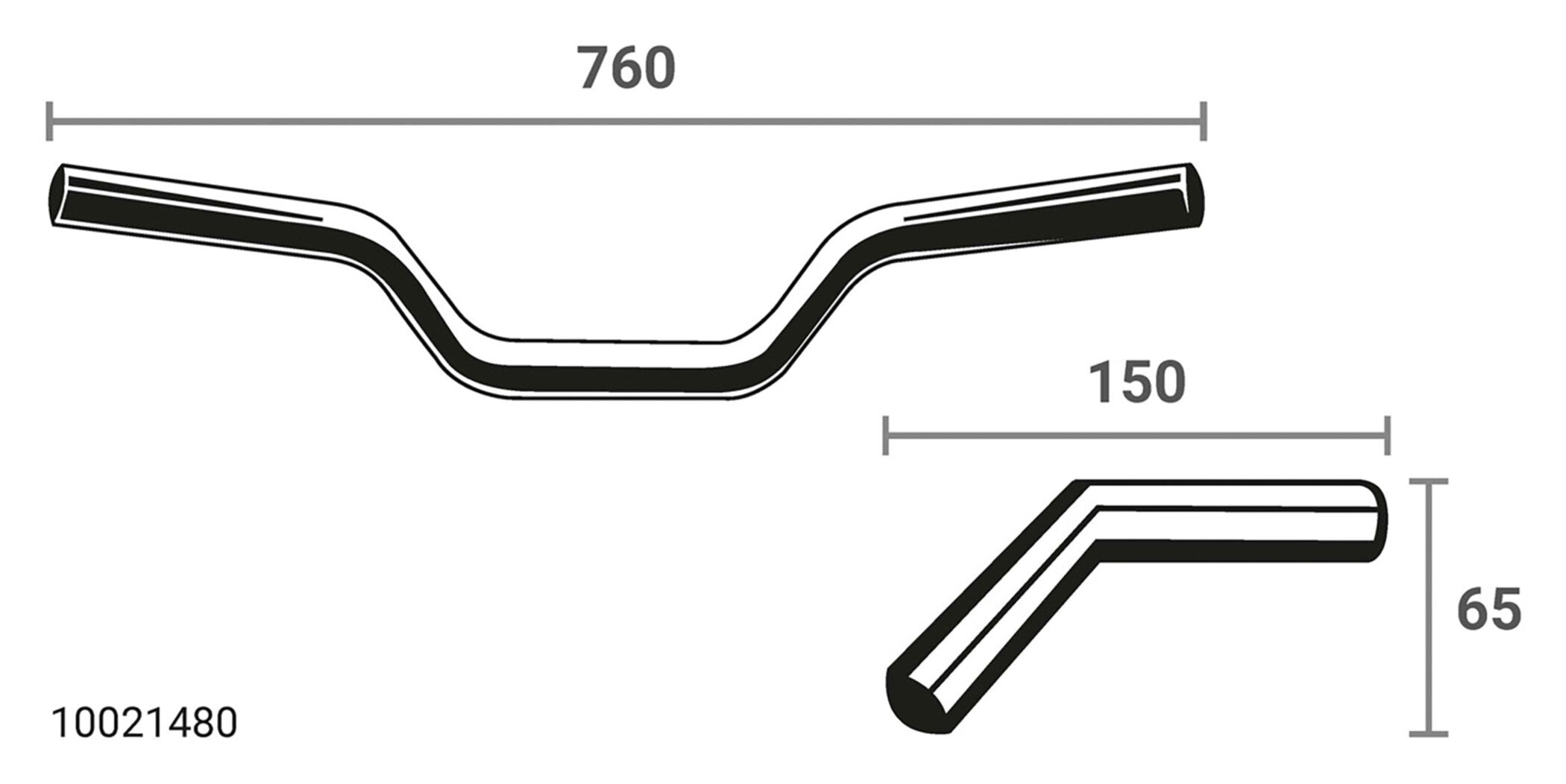 Ghidon Superbike LSL 760mm - Confort și Manevrabilitate