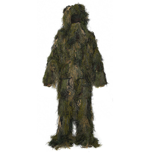 Ghillie Suit de Luxe Woodland - Camuflare Profesională Absolută
