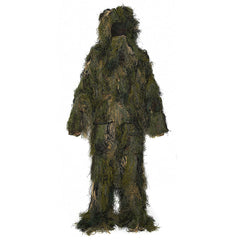 Ghillie Suit de Luxe Woodland - Camuflare Profesională Absolută