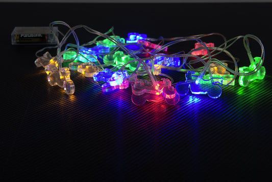Ghirlandă Lumini LED Moto Louis - Decor Petrecere Biker, 4 Culori