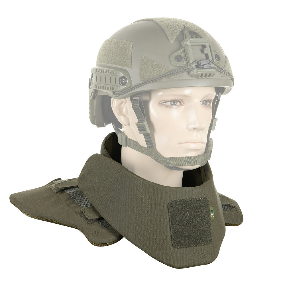 Gorget M-Tac Cuirass QRS - Protecție Gât Ranger Green