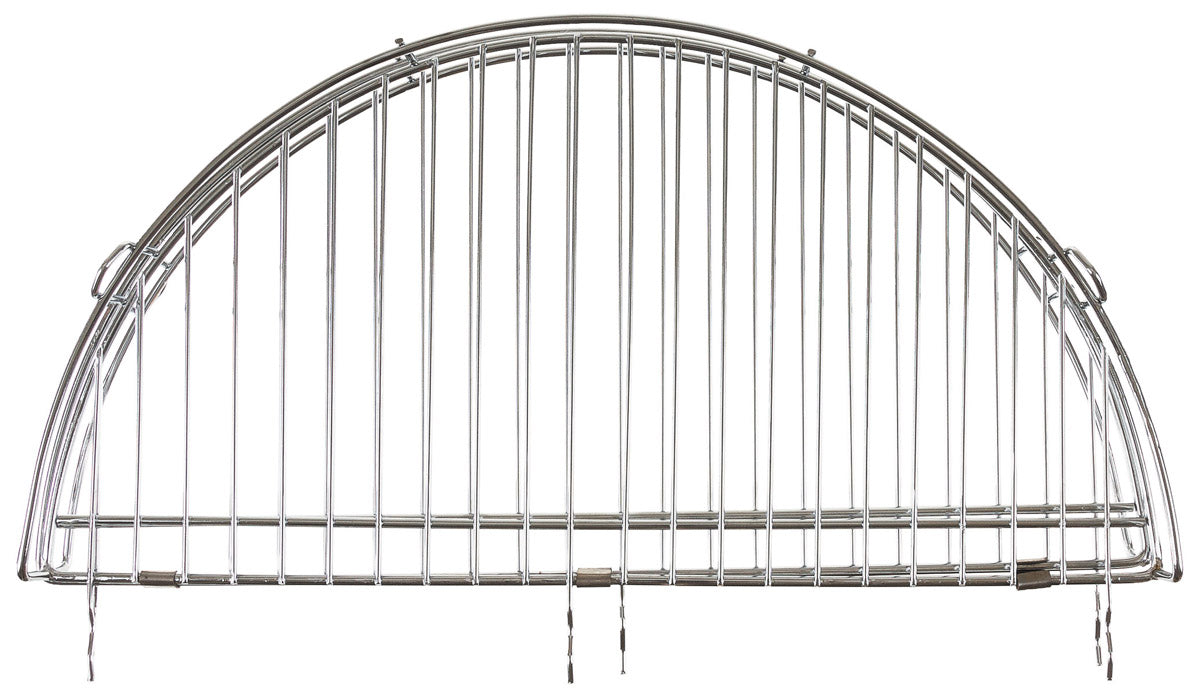 Grătar Pliabil Rotund FoxOutdoor - Diametru 49cm, Lanț Reglabil