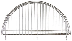 Grătar Pliabil Rotund FoxOutdoor - Diametru 49cm, Lanț Reglabil