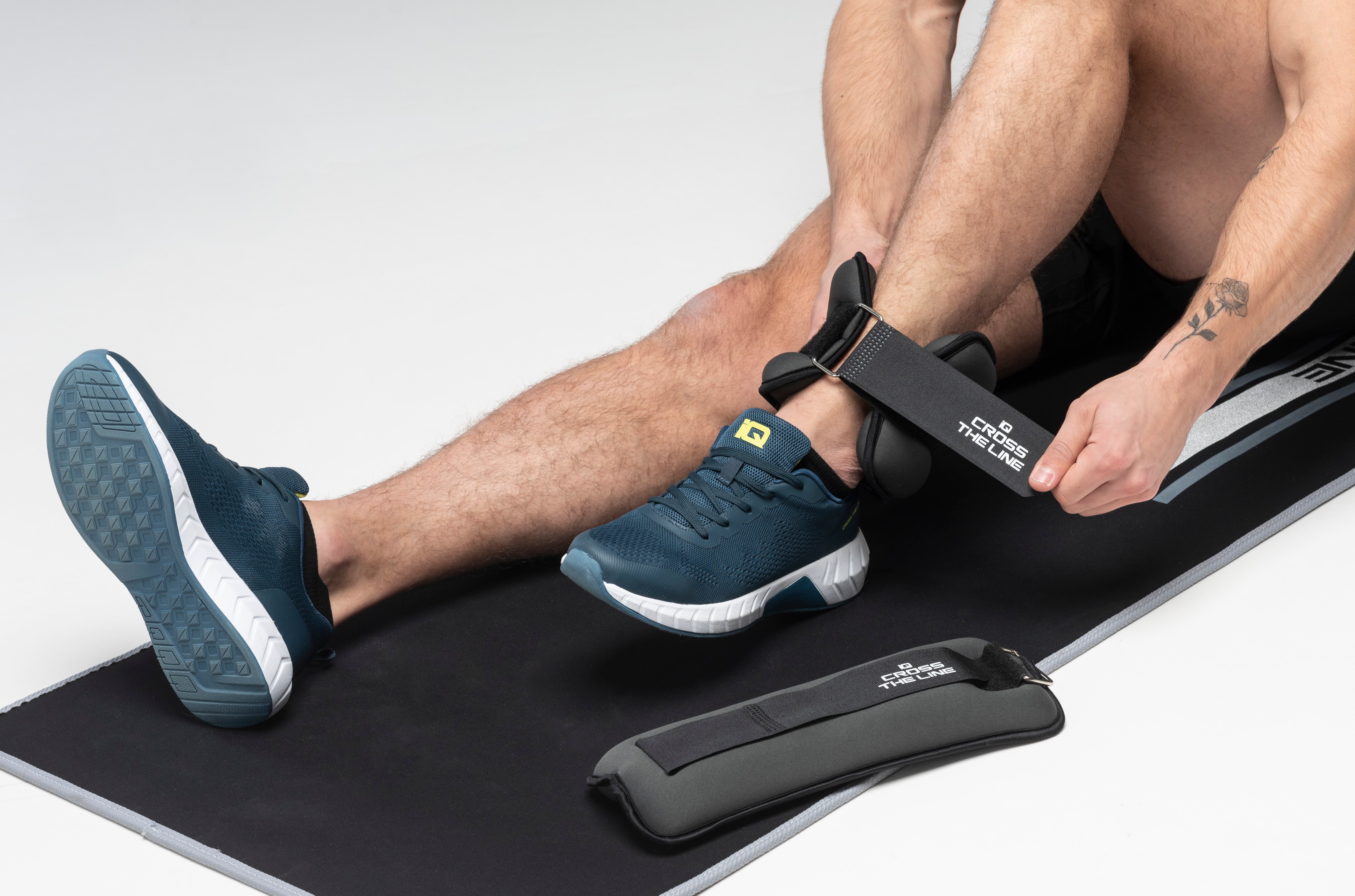 Greutăți Manșete POWERPUMP IQ CROSS THE LINE - 1.5kg, Neopren, Set - 6