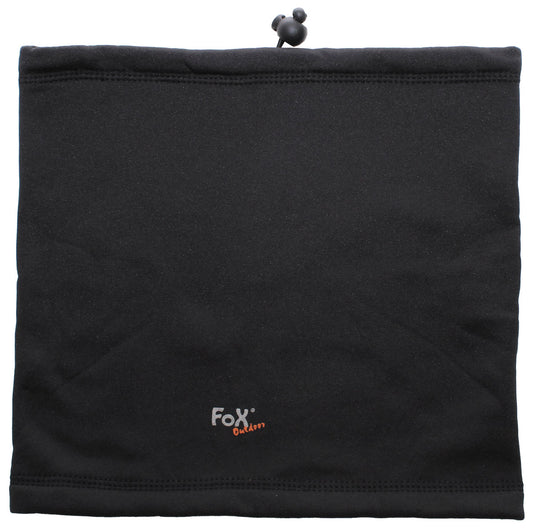 Guler tactic Softshell Negru FoxOutdoor - Mărime universală, 100% Poliester