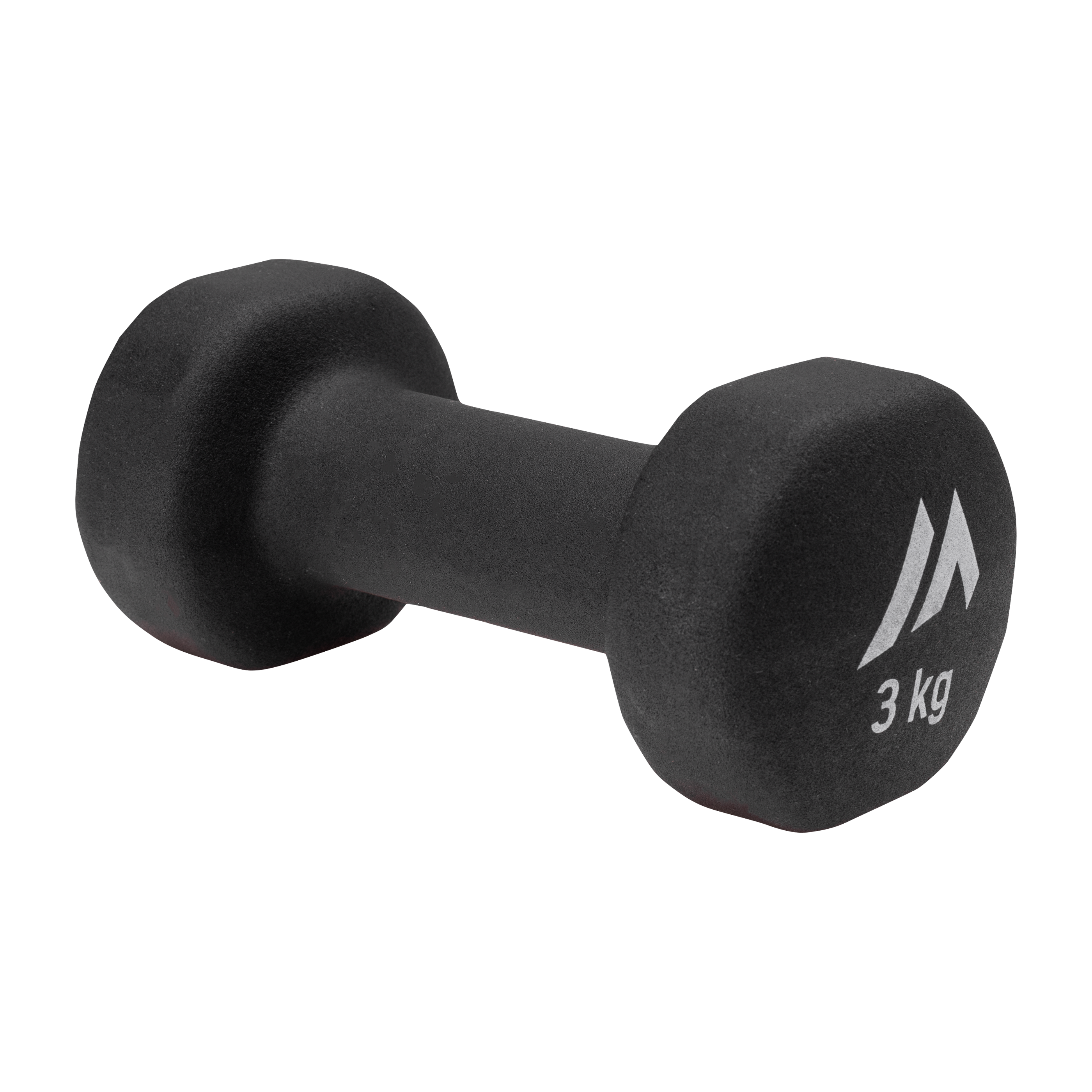 Halteră DYNAMOS 3 KG MARTES - Ghisa acoperită PVC, Antiderapantă - 1