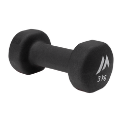 Halteră DYNAMOS 3 KG MARTES - Ghisa acoperită PVC, Antiderapantă - 1