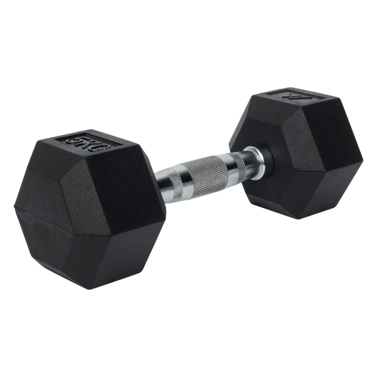 Halteră Hexagonală HEXY HANTEL 5 KG Martes Essentials - Antrenament Complet - 1