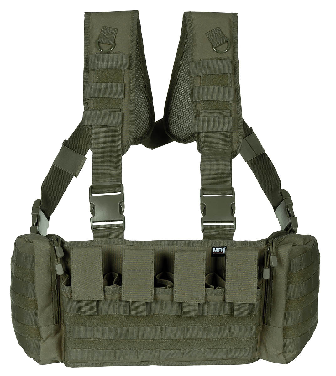 Ham Tactic "Mission" Verde Oliv MFHProfessional - Sistem Modular, Bretele Ajustabile