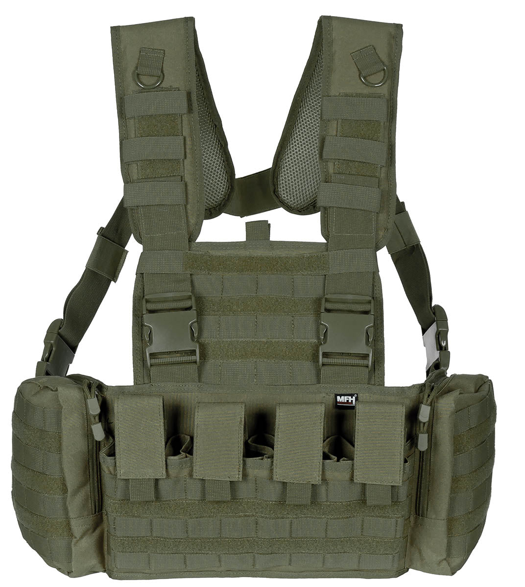 Ham Tactic "Mission" Verde Oliv MFHProfessional - Sistem Modular, Bretele Ajustabile