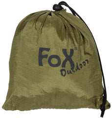 Hamac "Light" Oliv FoxOutdoor - Ușor, Pliabil Compact