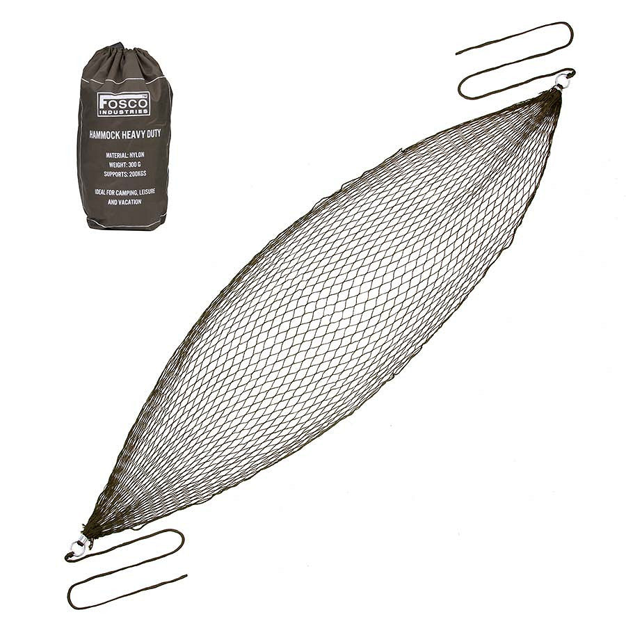 Hamac Mini Hangmat Heavy Duty Verde Military-Shop.ro - Refugiu Rapid Robust