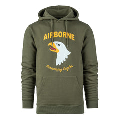 Hanorac 101st Airborne Eagle Verde - Simbol al Curajului și Rezistenței