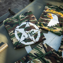 Hanorac Allied Star-Punisher camo Woodland - Rezistență și Confort Tactic