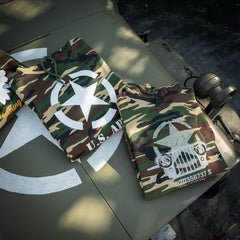 Hanorac Allied Star-Willy jeep camo Woodland - Confort Robust și Stil Tactic