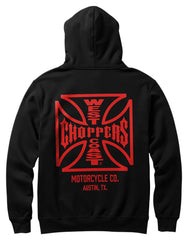 Hanorac ATX Cross West Coast Choppers - Bumbac, Cangur