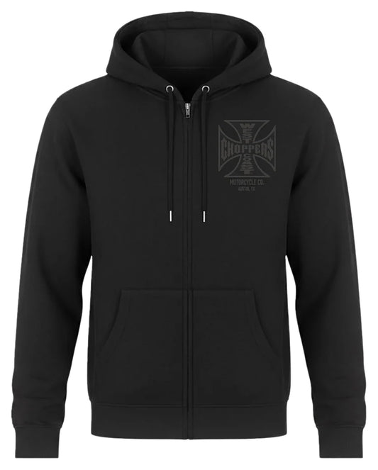 Hanorac ATX Cross West Coast Choppers - Bumbac, Logo Iconic