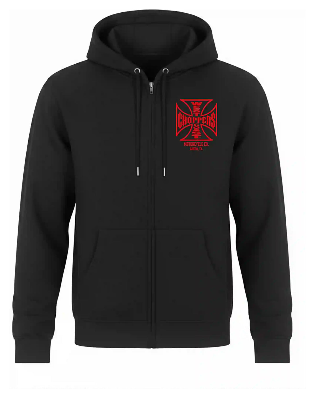 Hanorac ATX Cross West Coast Choppers - Bumbac, Logo Iconic