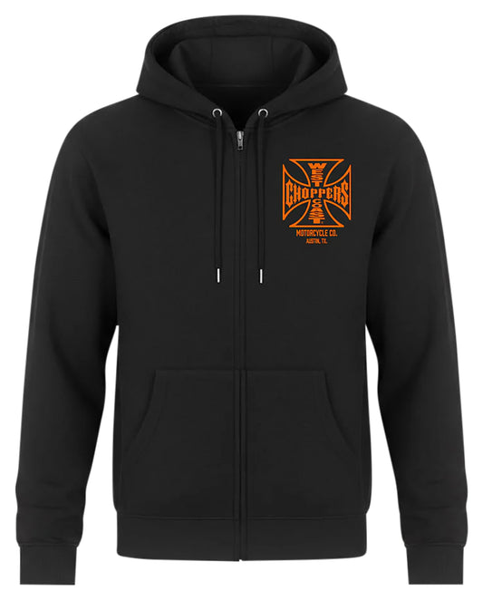 Hanorac ATX Cross West Coast Choppers - Bumbac, Logo Iconic
