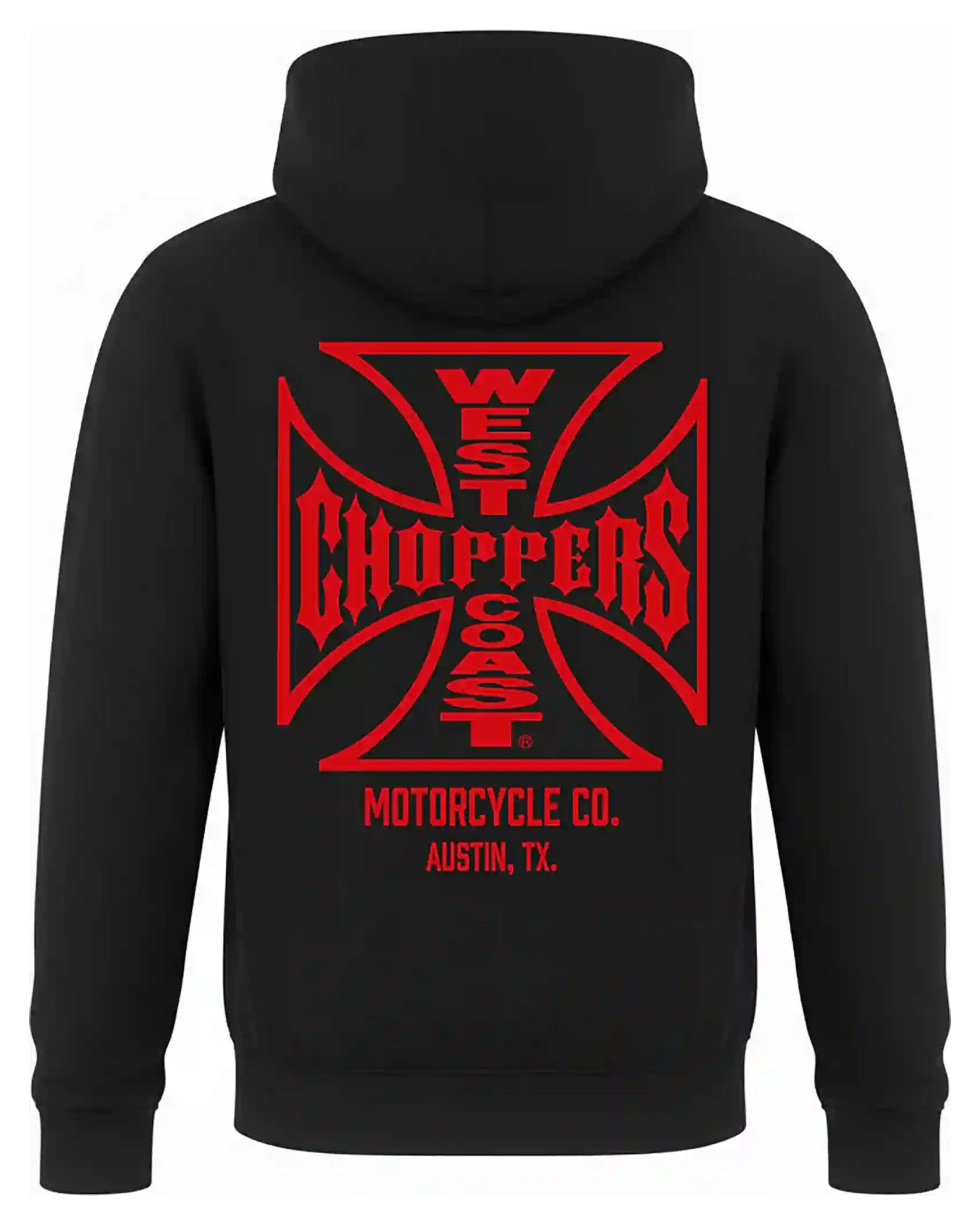 Hanorac ATX Cross West Coast Choppers - Bumbac, Logo Iconic