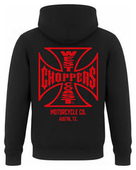 Hanorac ATX Cross West Coast Choppers - Bumbac, Logo Iconic