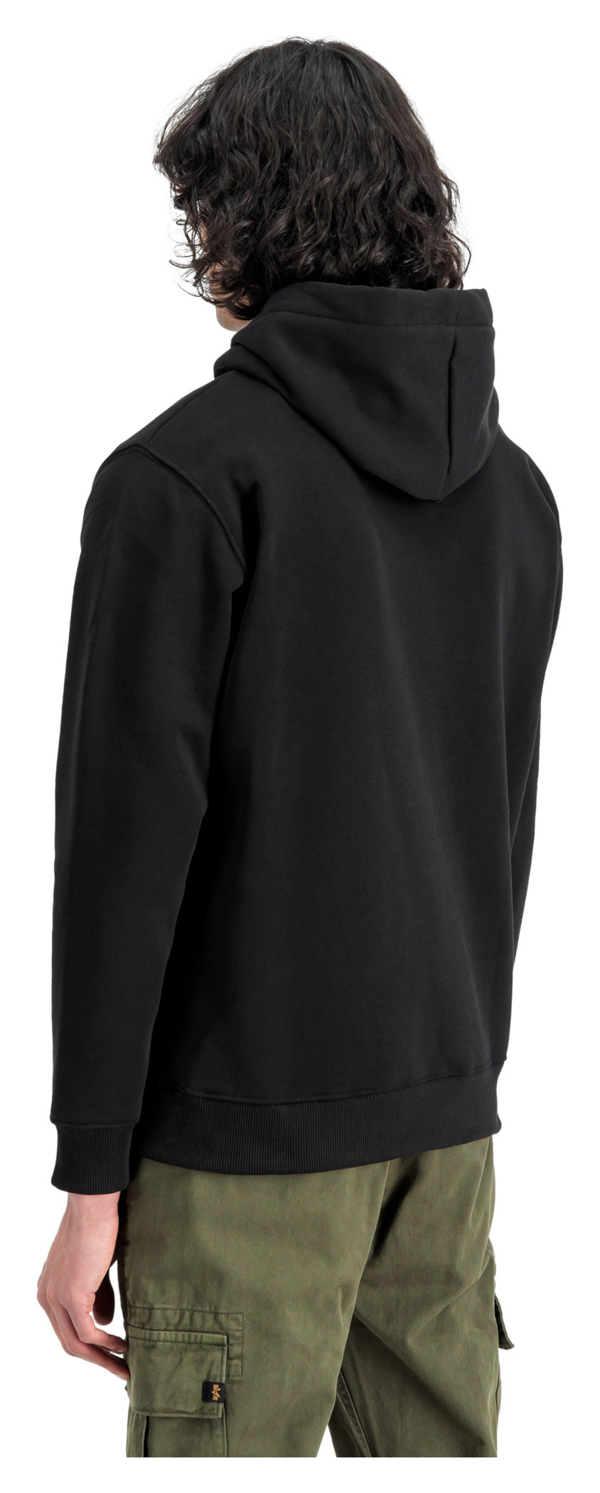 Hanorac Basic Alpha Industries - Bumbac, Logo Iconic