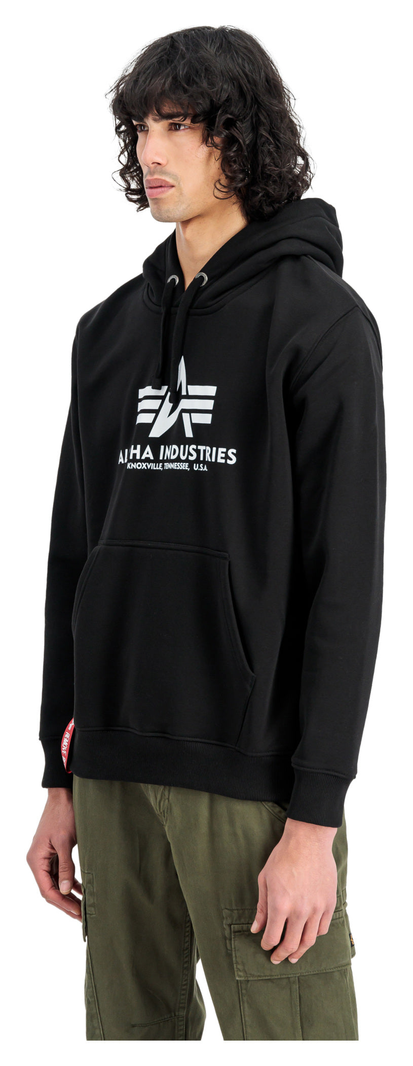 Hanorac Basic Alpha Industries - Bumbac, Logo Iconic
