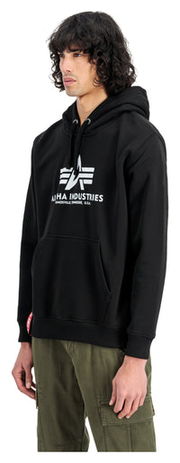 Hanorac Basic Alpha Industries - Bumbac, Logo Iconic