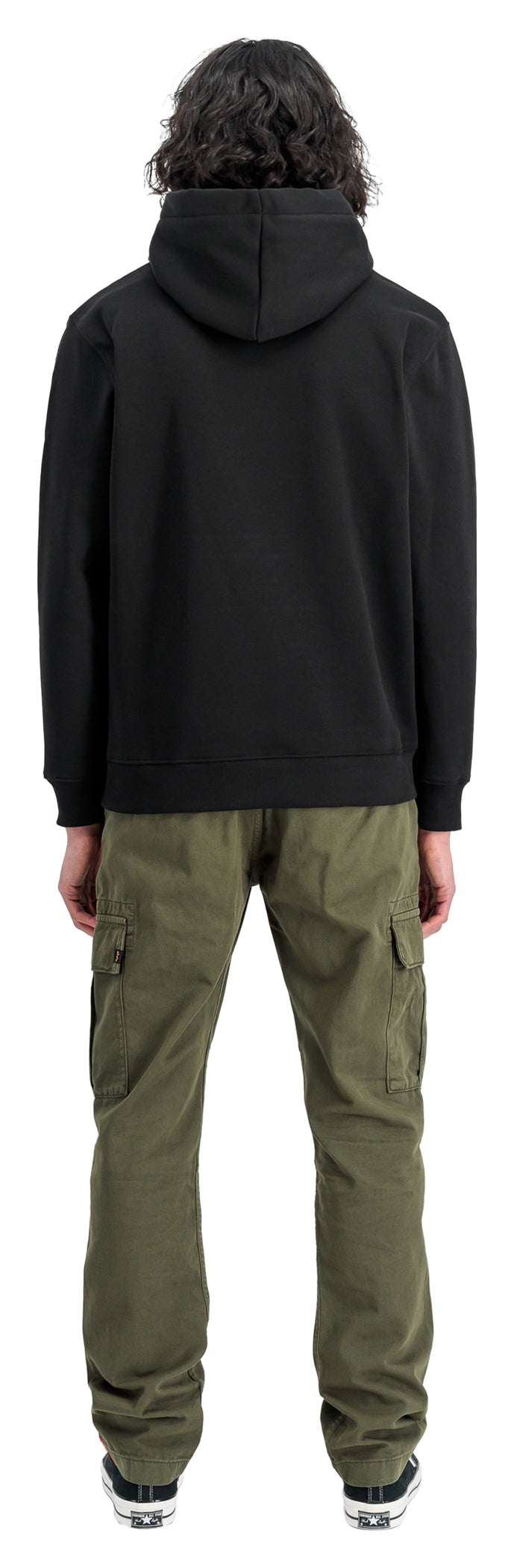 Hanorac Basic Alpha Industries - Bumbac, Logo Iconic