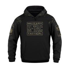 Hanorac Combat M-Tac - Multicam/Negru, Antrenament și Uz Zilnic