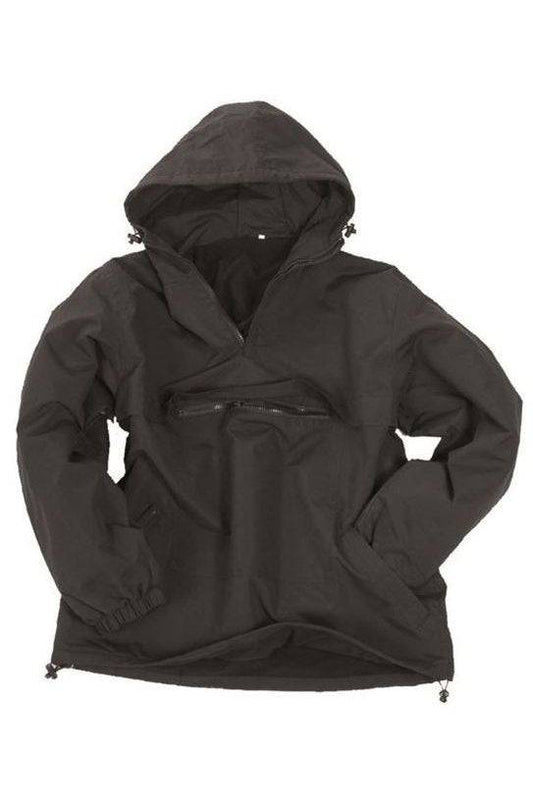 Hanorac Combat Mil-Tec cu Glugă – Microfibră, Căptușeală Polartec, Negru