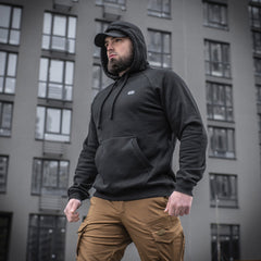 Hanorac Cotton Raglan Hard M-Tac - Negru Confort Urban