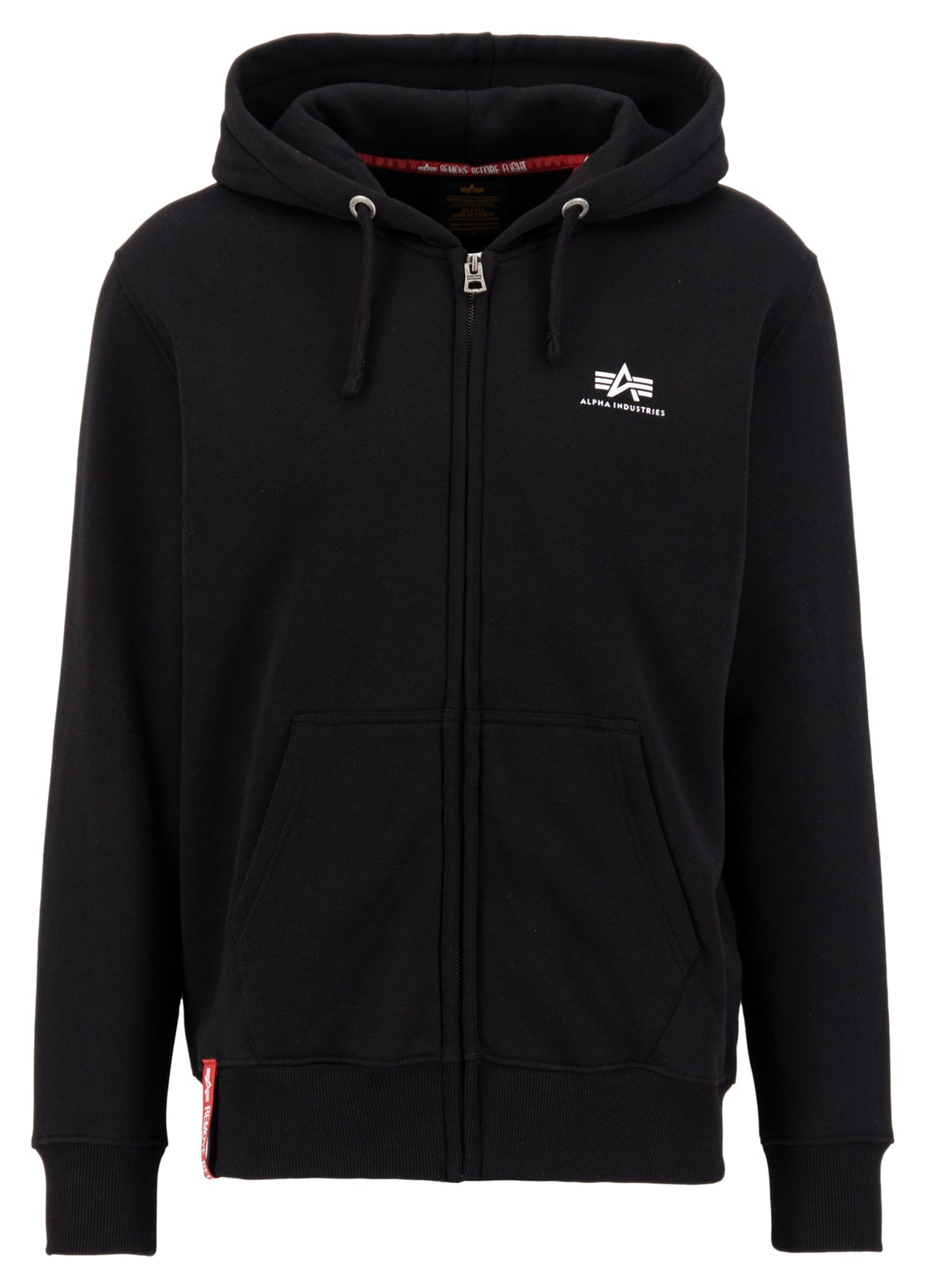 Hanorac cu Fermoar Basic Alpha Industries - Fleece Căptușit
