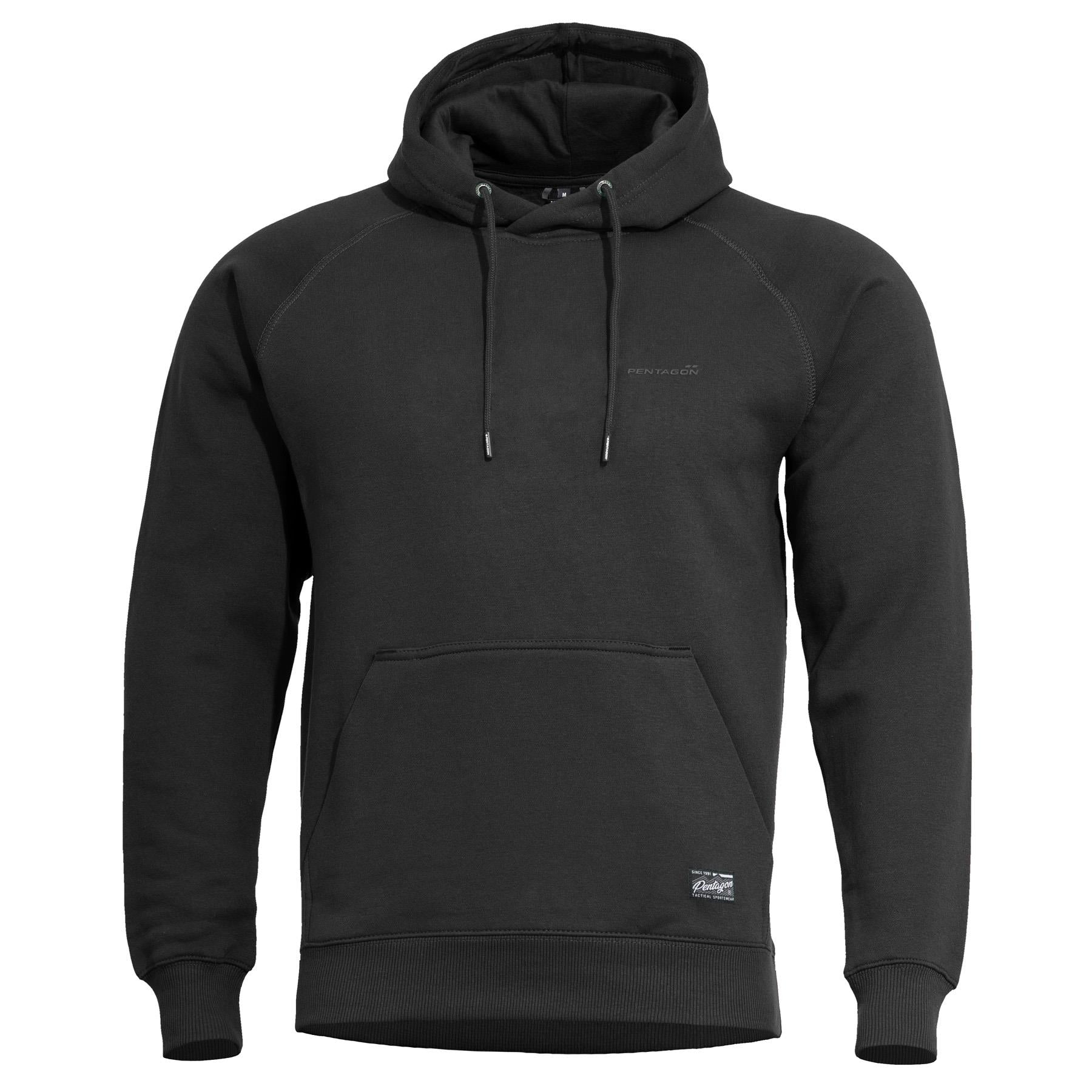 Hanorac cu Glugă Pentagon Phaeton State of Mind – 75% Bumbac, Negru