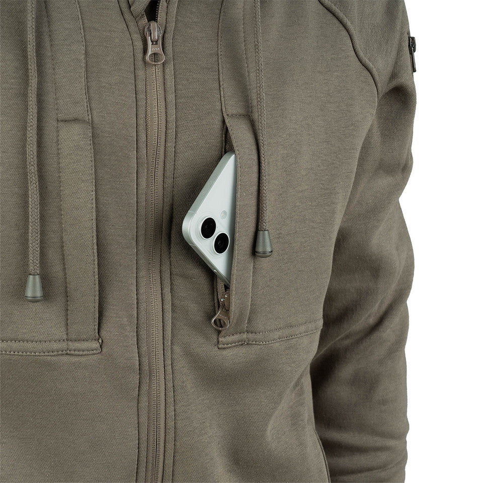 Hanorac cu Glugă Tactical Bamboo Ranger Green - Adaptabilitate Tactică Esențială