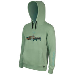 Hanorac D-Vec Hoodie Trout Daiwa - Confort Pescuit, Stil Pistachio - 2