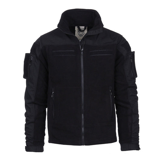 Hanorac Fleece Combat Fleece Vest Negru - Adaptabilitate Tactică Superioră
