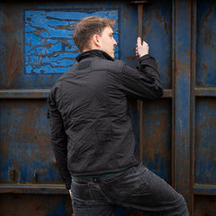 Hanorac Fleece Combat Fleece Vest Negru - Adaptabilitate Tactică Superioră