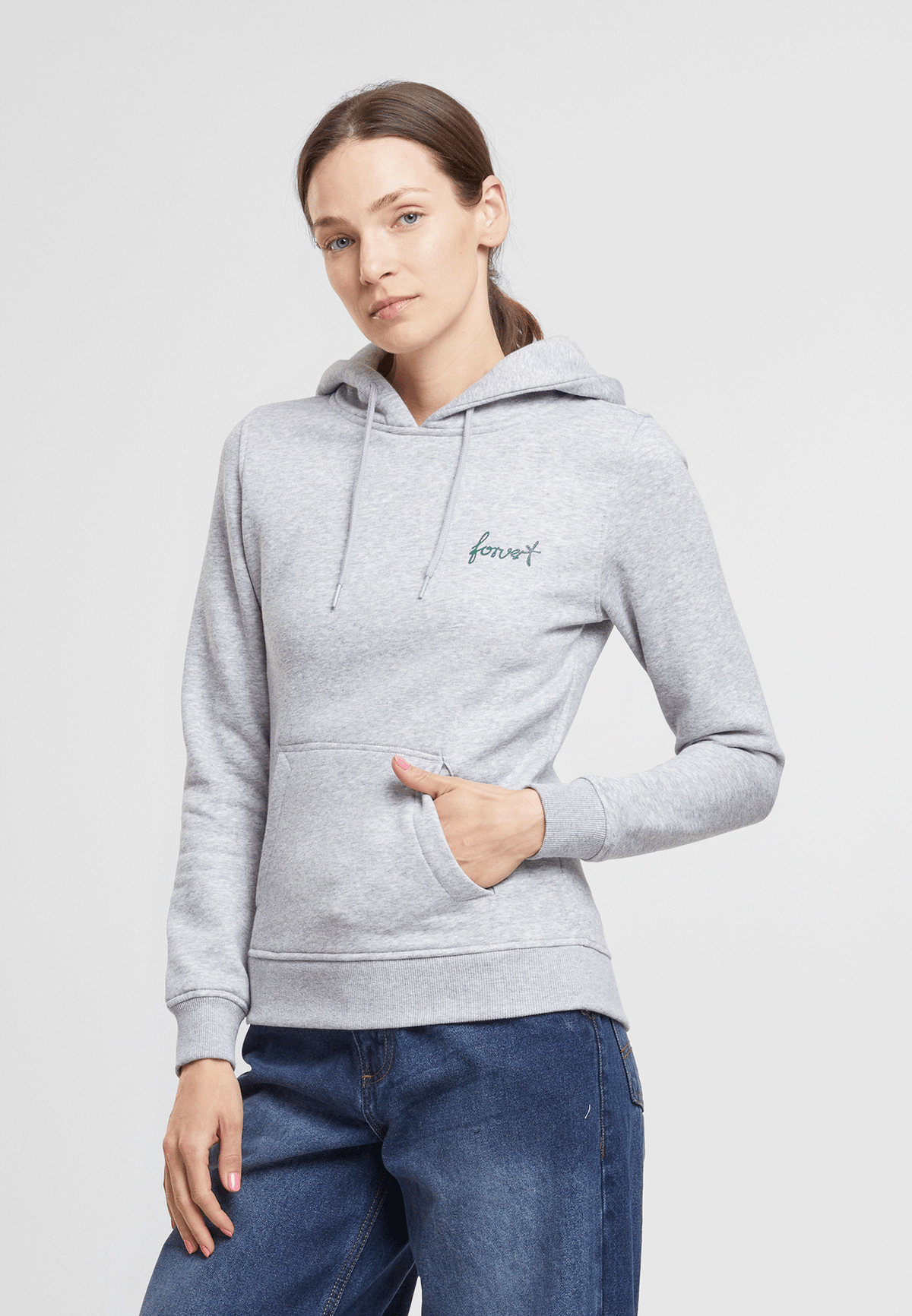 Hanorac Heavy Forvert Napa Heather Grey Dama Brandit - Caldura Urbana