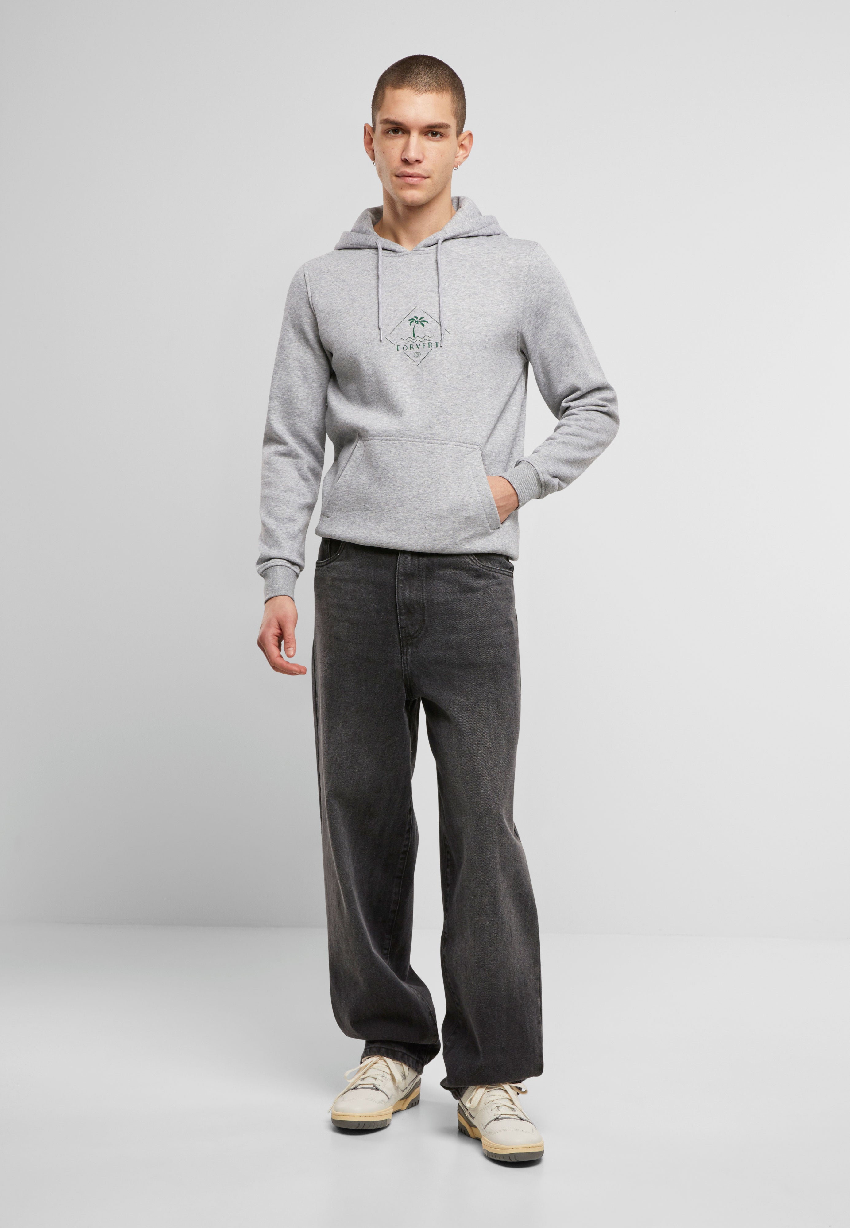 Hanorac Heavy Forvert Oceanside Heather Grey Brandit - Caldura si Rezistenta