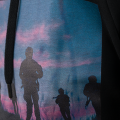 Hanorac Helikon-Tex DA Sunset Negru cu Imprimeu Operator