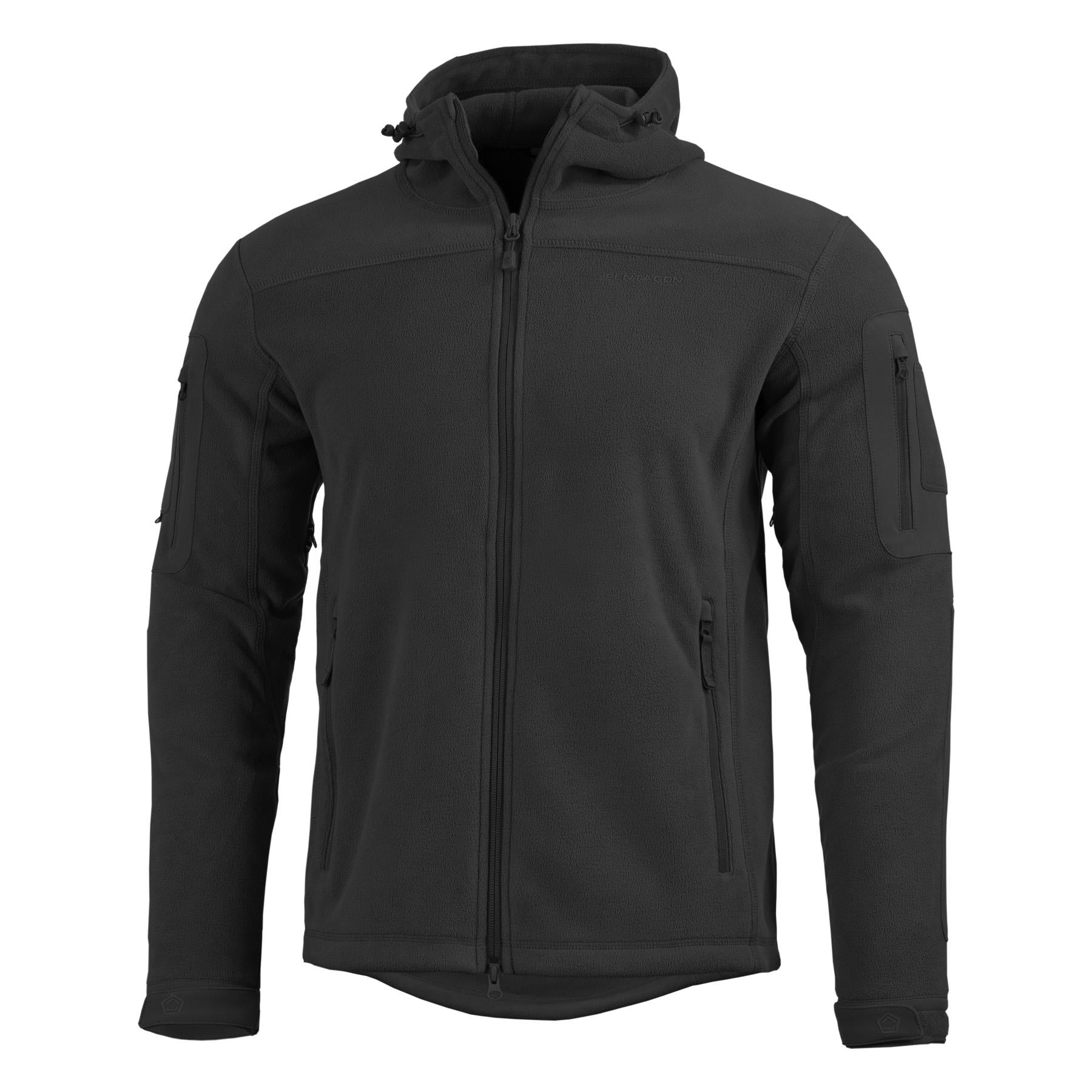 Hanorac Hercules 2.0 Fleece Jacket Black Pentagon Tactical - Confort Excepțional și Durabilitate Tactică