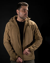 Hanorac Hercules 2.0 Fleece Jacket  Coyote Pentagon Tactical - Căldură și Funcționalitate în Medii Exigente