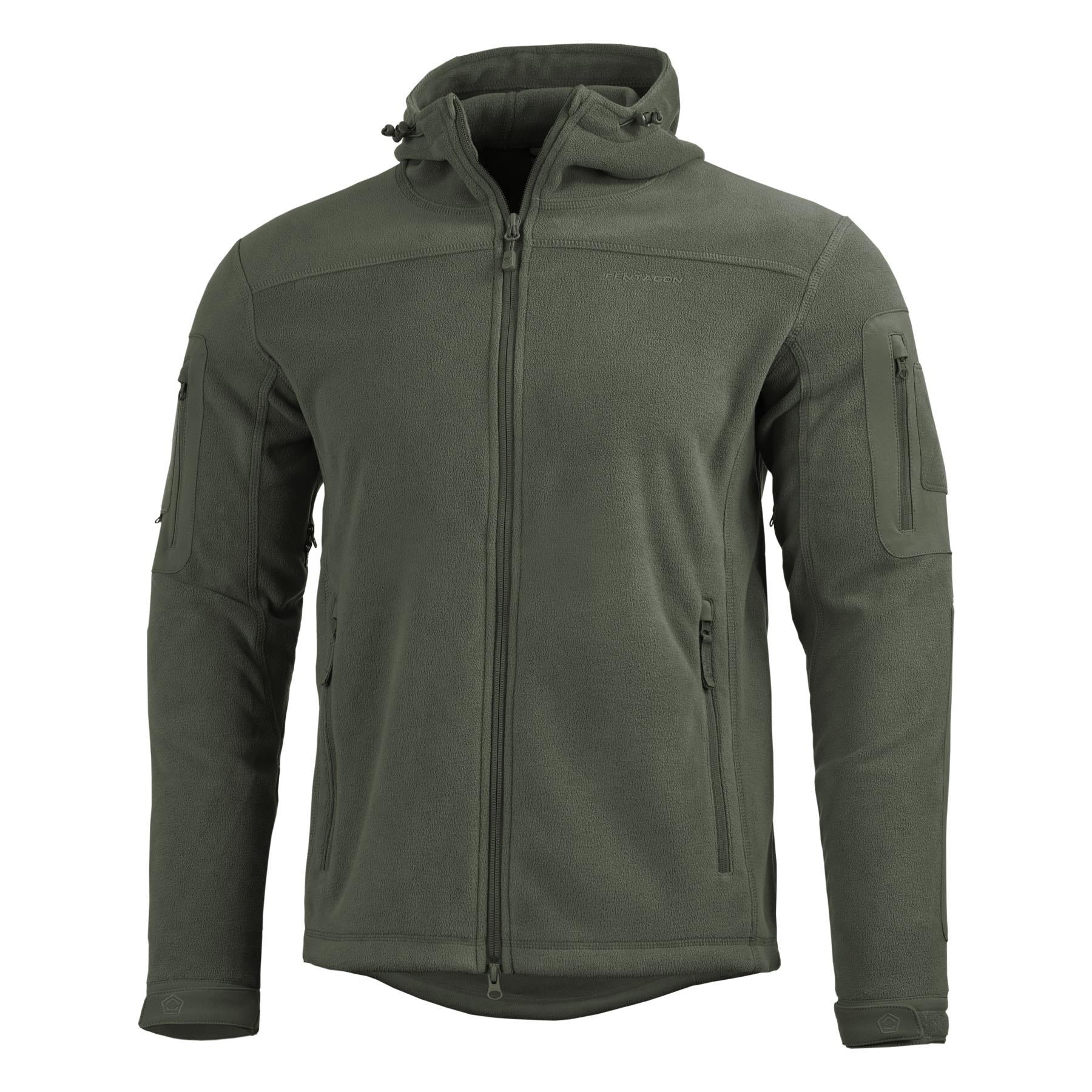 Hanorac Hercules 2.0 Fleece Jacket Olive Green Pentagon Tactical - Căldură și Durabilitate în Medii Exigente