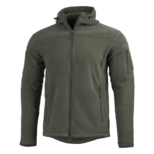 Hanorac Hercules 2.0 Fleece Jacket Olive Green Pentagon Tactical - Căldură și Durabilitate în Medii Exigente