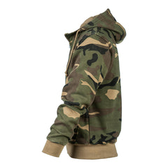 Hanorac Hoodie cu Fermoar Woodland Grad B - Performanță Tactică Accesibilă