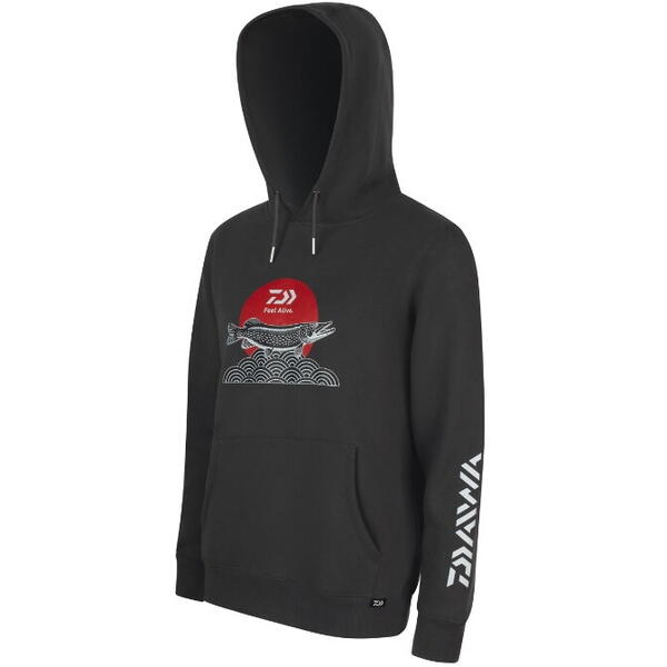 Hanorac Hoodie Japan Pike Daiwa - Confort Pescuit, Stil Urban - 2