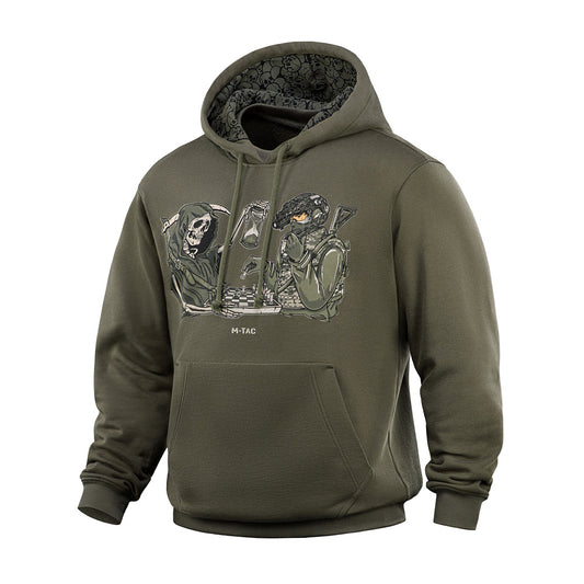 Hanorac Hoodie Time M-Tac - Ranger Green - Tactic și Confortabil
